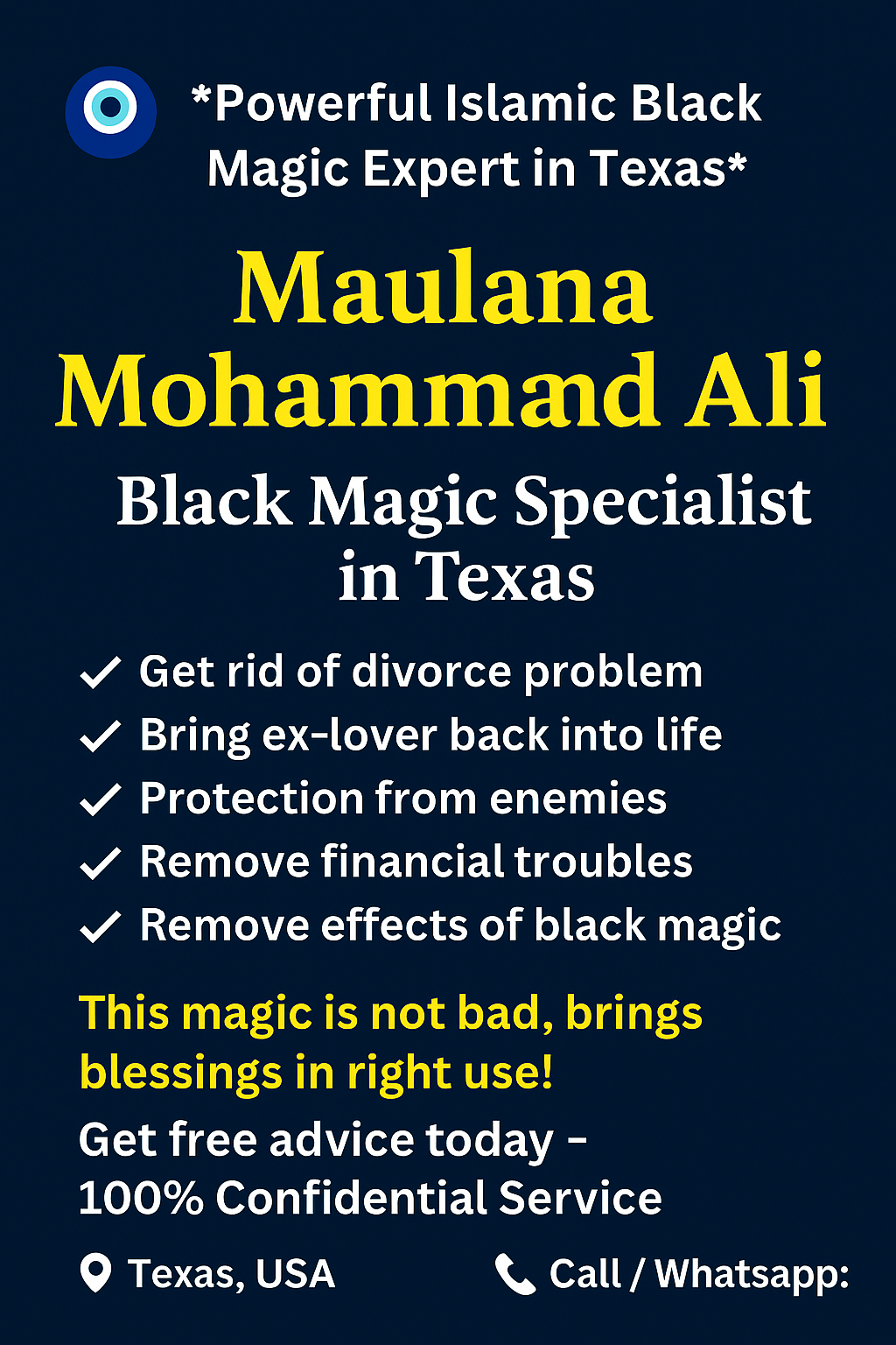 Black Magic Specialist in Texas